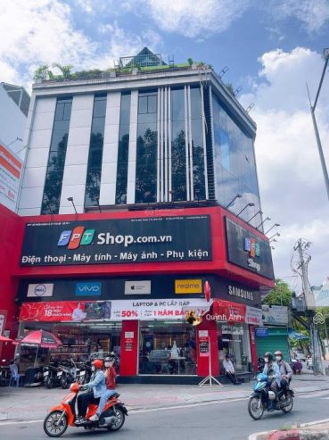 Ngay vòng xoay Dân Chủ- Mặt tiền Cách Mạng Tháng Tám Q.3- 9.5x21m- 6 tầng- HĐ: 400 tr/th- 60 tỷ