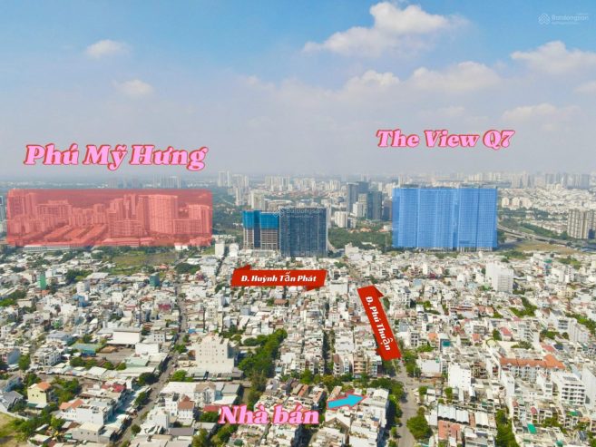 Bán căn góc 2 mặt tiền ngay trục Huỳnh Tấn Phát – Phú Thuận, vị trí có 102, vỉa hè 8m, giá 28 tỷ