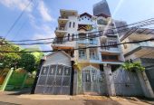 Khu nội bộ ngay VX Cây Gõ, Q6. DTS 780m2, hầm 5 tầng, ngang 5m nở 15m. Giá 100 triệu/m2