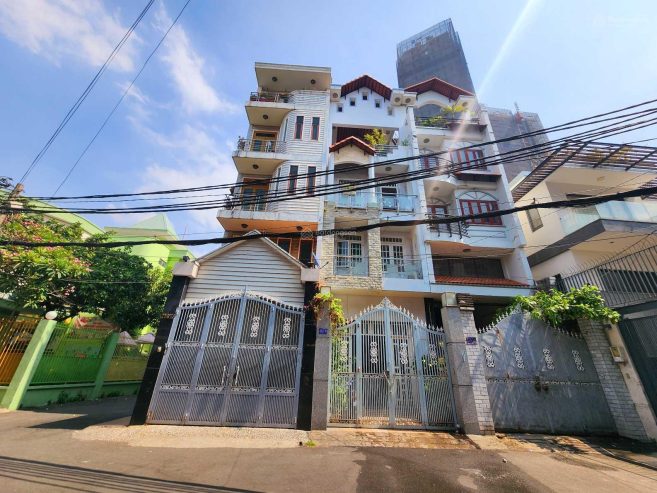 Khu nội bộ ngay VX Cây Gõ, Q6. DTS 780m2, hầm 5 tầng, ngang 5m nở 15m. Giá 100 triệu/m2