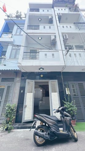 Bán nhà đẹp 4 tấm hẻm xe hơi đỗ cửa đúc BTCT mặt tiền đường số Tân Vĩnh hàng ngon 102 giá 6tỷ tí