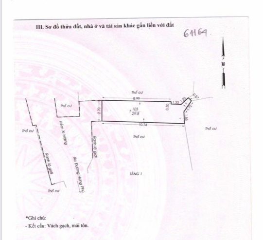 Nhà 2 MT hẻm sau căn MT Hưng Phú P9 – 3 tỷ 6
