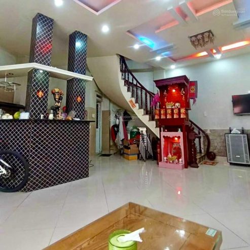 Nhà mới đẹp 2 lầu đúc (4.5×10 nở đều 9m) HXH Tân Hòa Đông Q6