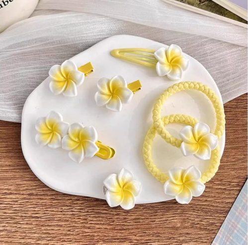 Miễn ship #49k/Set 11 Cột Tóc Hoa Sứ Mini