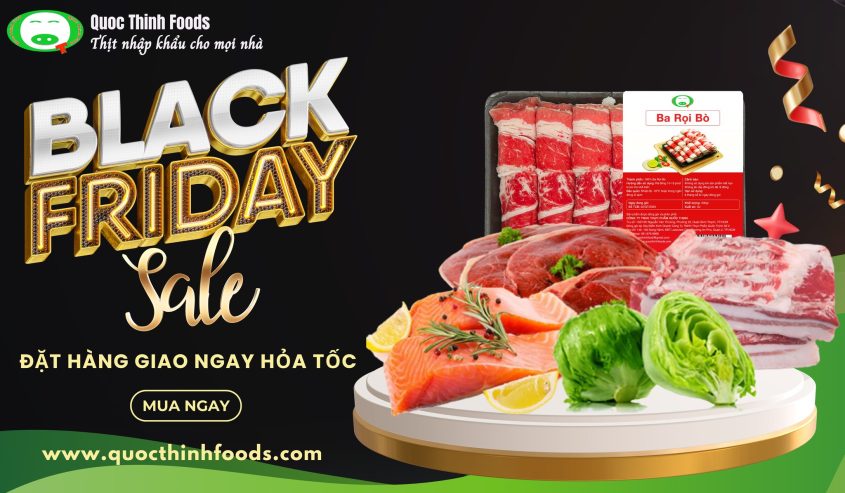 BÃO SALE BLACK FRIDAY – MUA NGAY KẺO LỠ