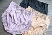 Em mới về lô quần thun lạnh cạp cao xuất Nhật xịn đét. Quần lưng cao chất thun cotton lạnh phối ren