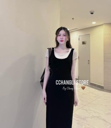 Váy xinh , sẵn e trả . Đơn giản mà cuốn hút !Chuẩn thời tiết Xuân hè luôn ạ !