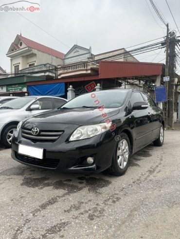 Xe Toyota Corolla altis 1.8G MT 2009 – 225 Triệu