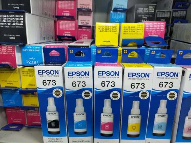 Hộp mực máy inphun màu Epson L800/L805/L850/L1800 chính hãng
