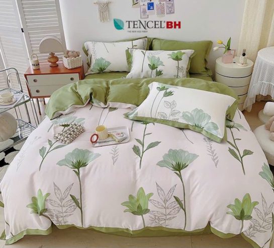 Chăn ga lụa tencel, cotton Hàn Quốc